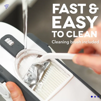 Fingers Never Touch Blades — Gravity Feed Mandoline Slicer