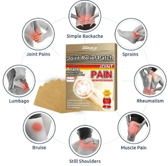 Japanese Joint Relief Patch – Fast Heat Therapy for Muscle & Joint Pain
